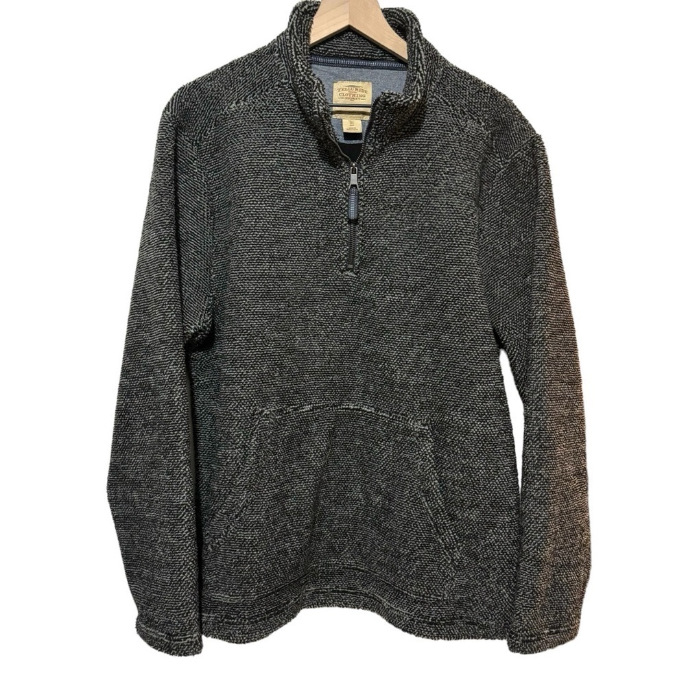 Telluride Clothing Company 1/4 Zip Pull-Over Top Outdoors Casual Size Large